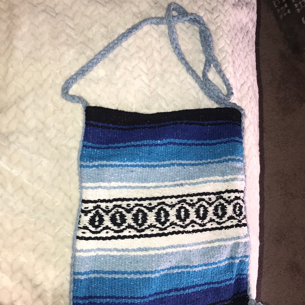 Mexican blanket crossbody bag